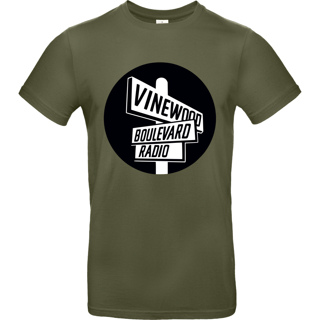 3dsupply Original Vindewood Boulevard Radio T-Shirt B&C EXACT 190 - Khaki