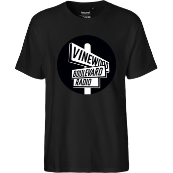3dsupply Original Vindewood Boulevard Radio T-Shirt Fairtrade T-Shirt - black