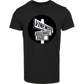 3dsupply Original Vindewood Boulevard Radio T-Shirt House Brand T-Shirt - Black