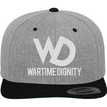 Wartime Dignity - Cap Cap heather grey/black