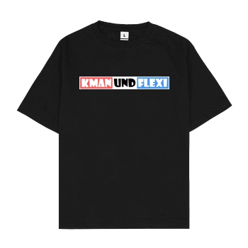 WASWIR WASWIR - Kman und Flexi T-Shirt Oversize T-Shirt - Black