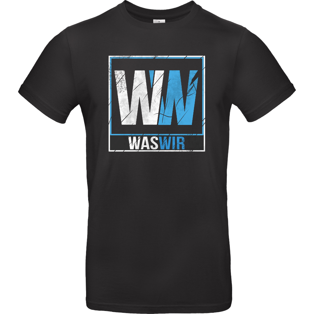 WASWIR WASWIR - Logo T-Shirt B&C EXACT 190 - Black