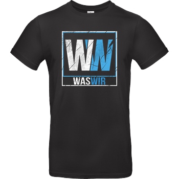 WASWIR WASWIR - Logo T-Shirt B&C EXACT 190 - Black