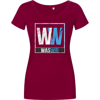 WASWIR - Logo Girlshirt berry