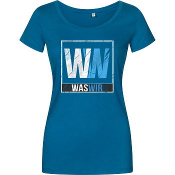 WASWIR WASWIR - Logo T-Shirt Girlshirt petrol
