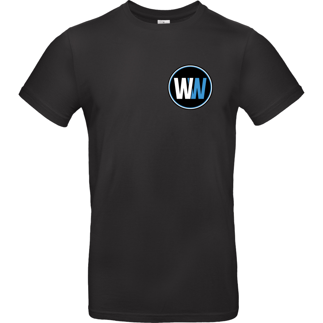 WASWIR WASWIR - Pocket Logo T-Shirt B&C EXACT 190 - Black