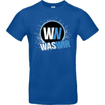 WASWIR WASWIR - Splash T-Shirt B&C EXACT 190 - Royal Blue