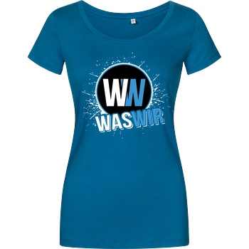WASWIR WASWIR - Splash T-Shirt Girlshirt petrol