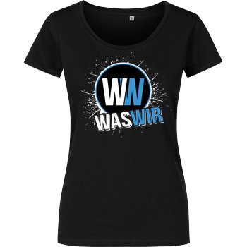WASWIR WASWIR - Splash T-Shirt Girlshirt schwarz