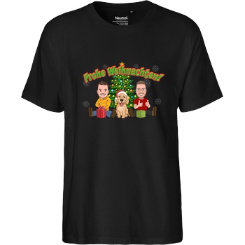 WASWIR WASWIR - Weihnachten T-Shirt Fairtrade T-Shirt - black