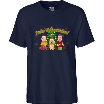 WASWIR WASWIR - Weihnachten T-Shirt Fairtrade T-Shirt - navy