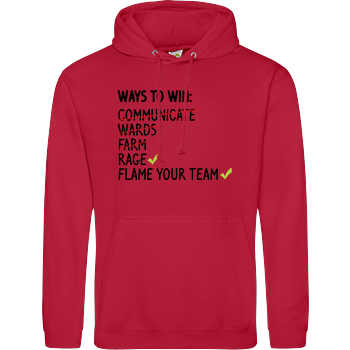 Ways to Win JH Hoodie - red