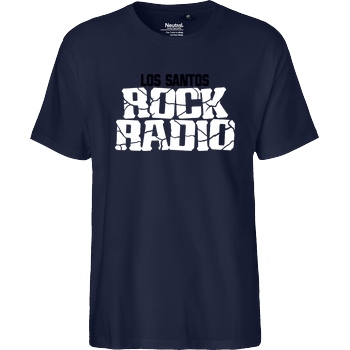 3dsupply Original Los Santos Rock Radio T-Shirt Fairtrade T-Shirt - navy
