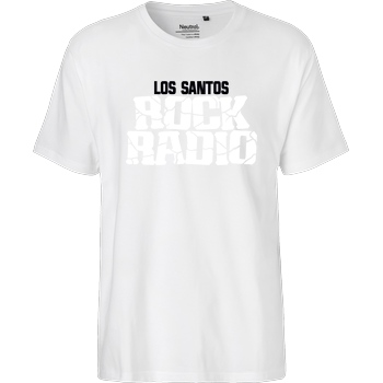 3dsupply Original Los Santos Rock Radio T-Shirt Fairtrade T-Shirt - white