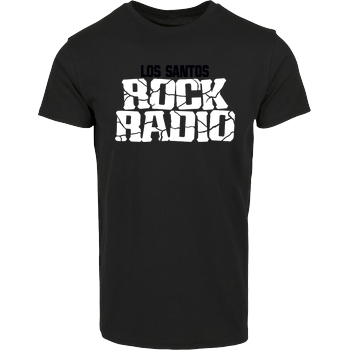 Los Santos Rock Radio House Brand T-Shirt - Black