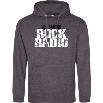 Los Santos Rock Radio JH Hoodie - Dark heather grey