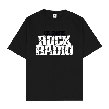 Los Santos Rock Radio Oversize T-Shirt - Black