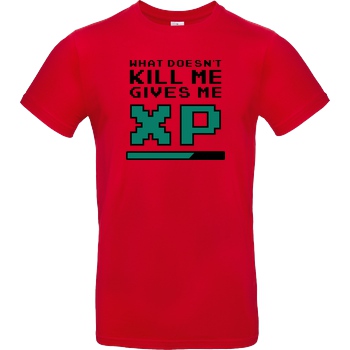 bjin94 What doesn't Kill Me T-Shirt B&C EXACT 190 - Red
