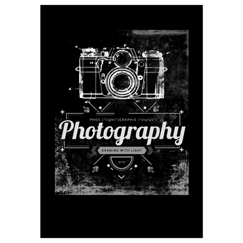 What is photography Art Print black