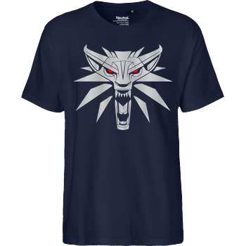 Witcher Medallion Fairtrade T-Shirt - navy