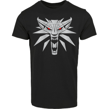 Witcher Medallion House Brand T-Shirt - Black