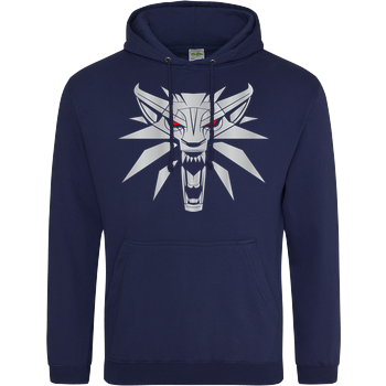 Witcher Medallion JH Hoodie - Navy