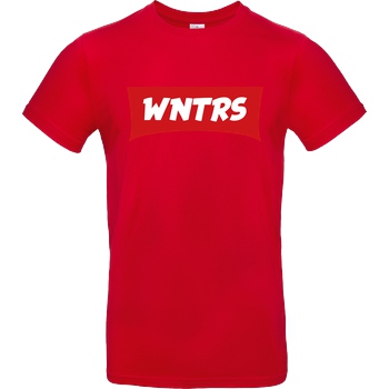 WNTRS WNTRS - Red Label T-Shirt B&C EXACT 190 - Red