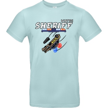 WNTRS WNTRS - Sheriff Car T-Shirt B&C EXACT 190 - Mint