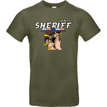 WNTRS WNTRS - Sheriff Fail T-Shirt B&C EXACT 190 - Khaki