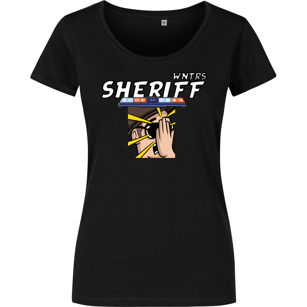 WNTRS WNTRS - Sheriff Fail T-Shirt Girlshirt schwarz