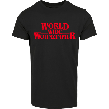 WWW - Stranger Things House Brand T-Shirt - Black