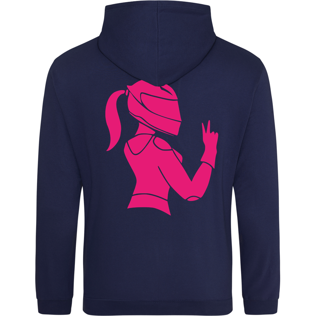 XeniaR6 Xenia - Woman Silhouette Sweatshirt JH Hoodie - Navy