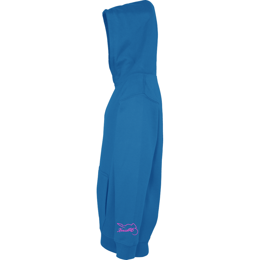 XeniaR6 Xenia - Woman Silhouette Sweatshirt JH Hoodie - Sapphire Blue
