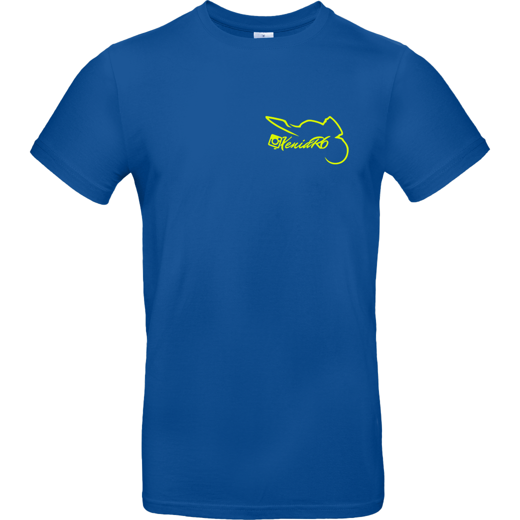 XeniaR6 XeniaR6 - Sportler-Logo T-Shirt B&C EXACT 190 - Royal Blue
