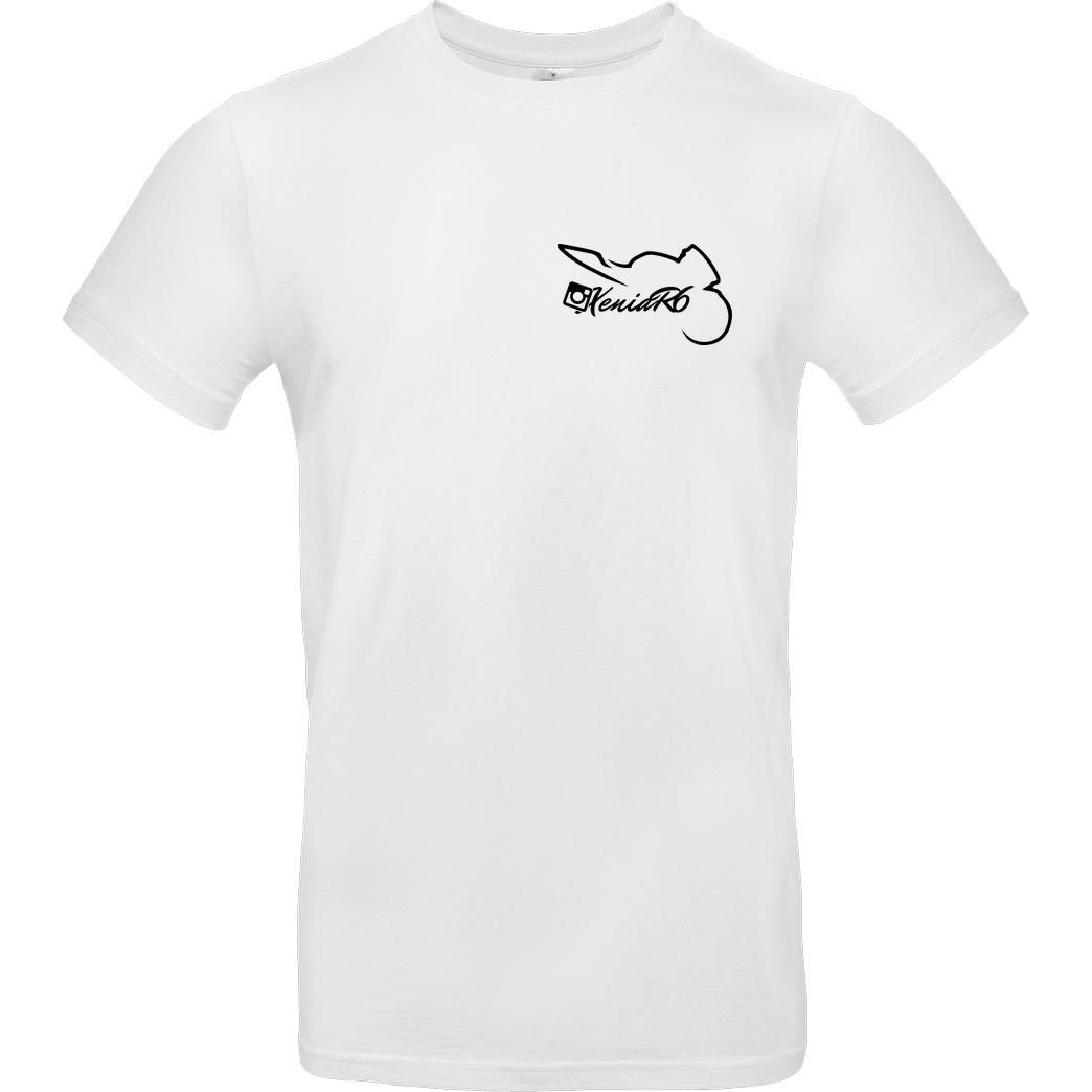 XeniaR6 XeniaR6 - Sportler-Logo T-Shirt B&C EXACT 190 -  White