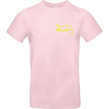 XeniaR6 XeniaR6 - Sportler-Logo T-Shirt B&C EXACT 190 - Light Pink
