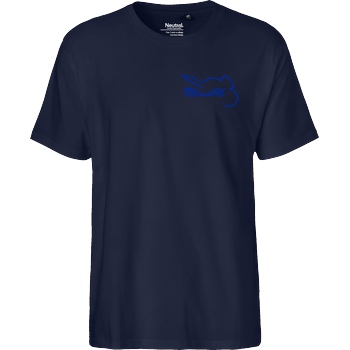 XeniaR6 XeniaR6 - Sportler-Logo T-Shirt Fairtrade T-Shirt - navy
