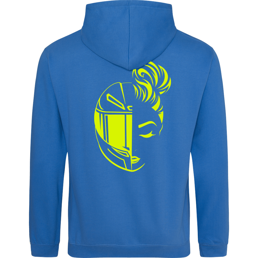 XeniaR6 XeniaR6 - Sportler-Logo Sweatshirt JH Hoodie - Sapphire Blue