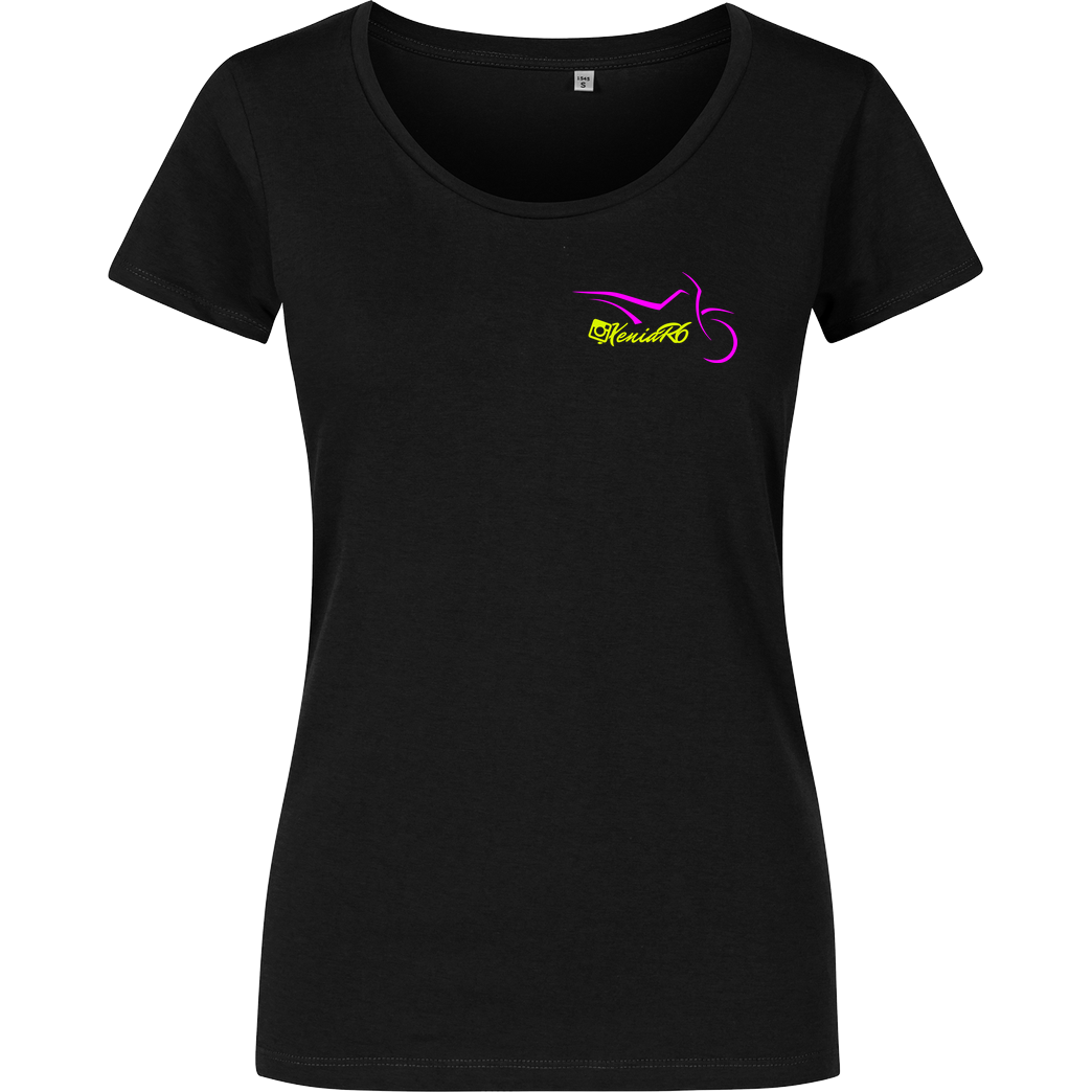 XeniaR6 XeniaR6 - Sumo-Logo T-Shirt Girlshirt schwarz