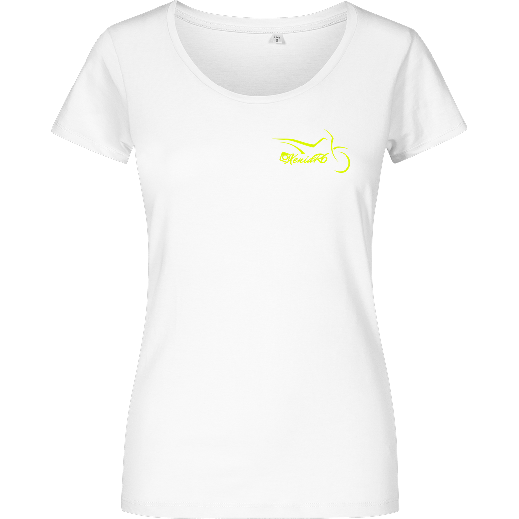 XeniaR6 XeniaR6 - Sumo-Logo T-Shirt Girlshirt weiss