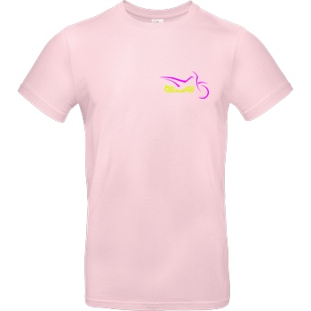 XeniaR6 XeniaR6 - Sumo-Logo T-Shirt B&C EXACT 190 - Light Pink