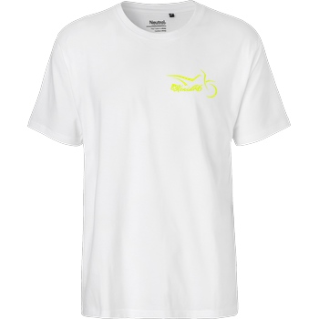 XeniaR6 XeniaR6 - Sumo-Logo T-Shirt Fairtrade T-Shirt - white