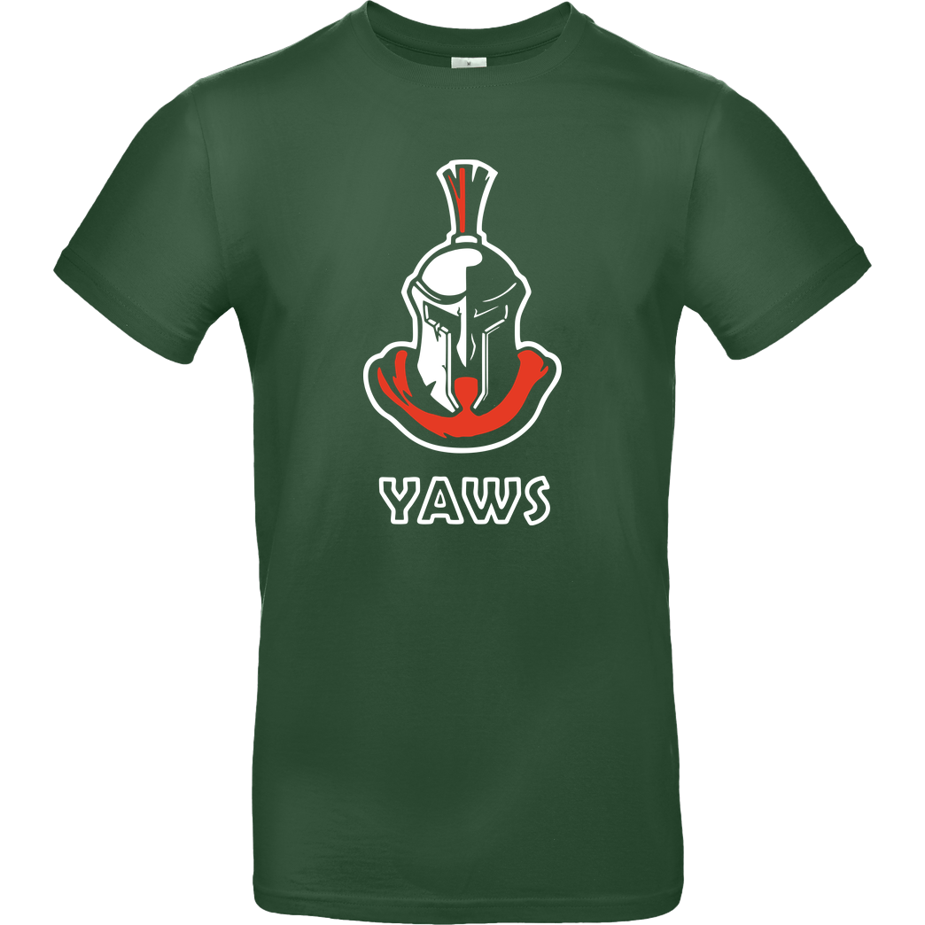 YAWS YAWS - Helmet T-Shirt B&C EXACT 190 -  Bottle Green