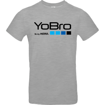 YoBro Hero B&C EXACT 190 - heather grey