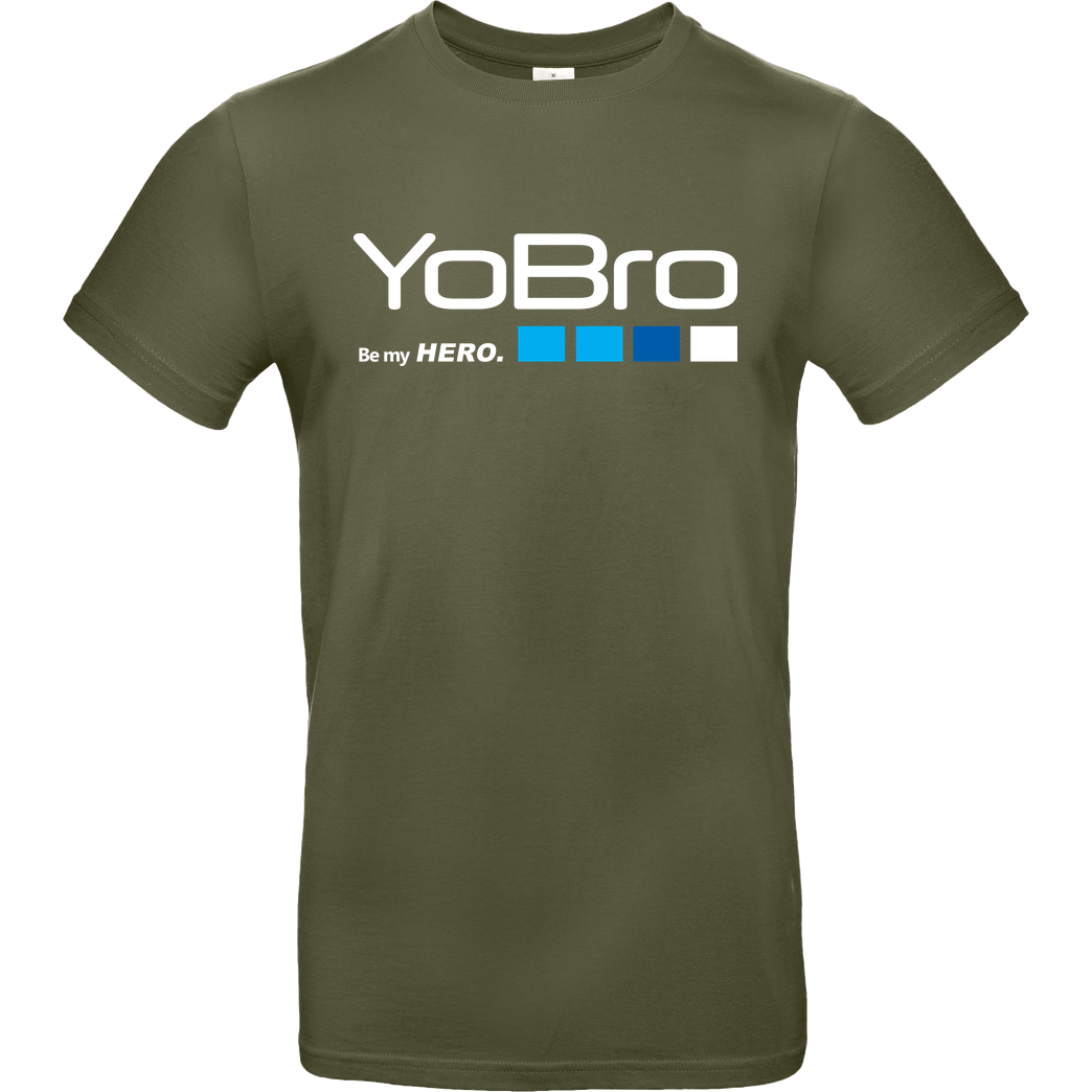 FilmenLernen.de YoBro Hero T-Shirt B&C EXACT 190 - Khaki