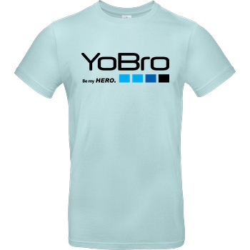 FilmenLernen.de YoBro Hero T-Shirt B&C EXACT 190 - Mint