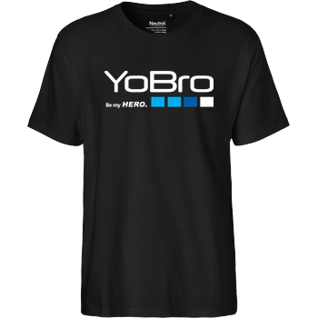 FilmenLernen.de YoBro Hero T-Shirt Fairtrade T-Shirt - black