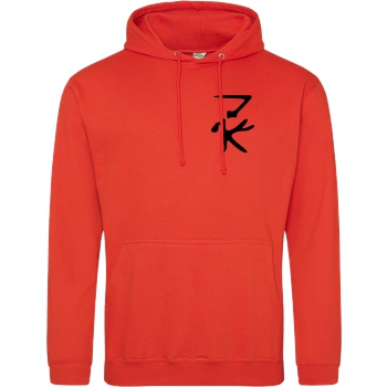 ZerKill Zerkill - Wolf Sweatshirt JH Hoodie - Orange