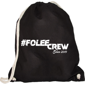 Achsel Folee - Crew-Bag Turnbeutel schwarz