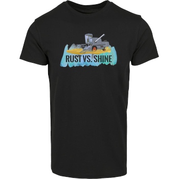 Achsel Folee Achsel Folee - Rust Vs. Shine T-Shirt House Brand T-Shirt - Black